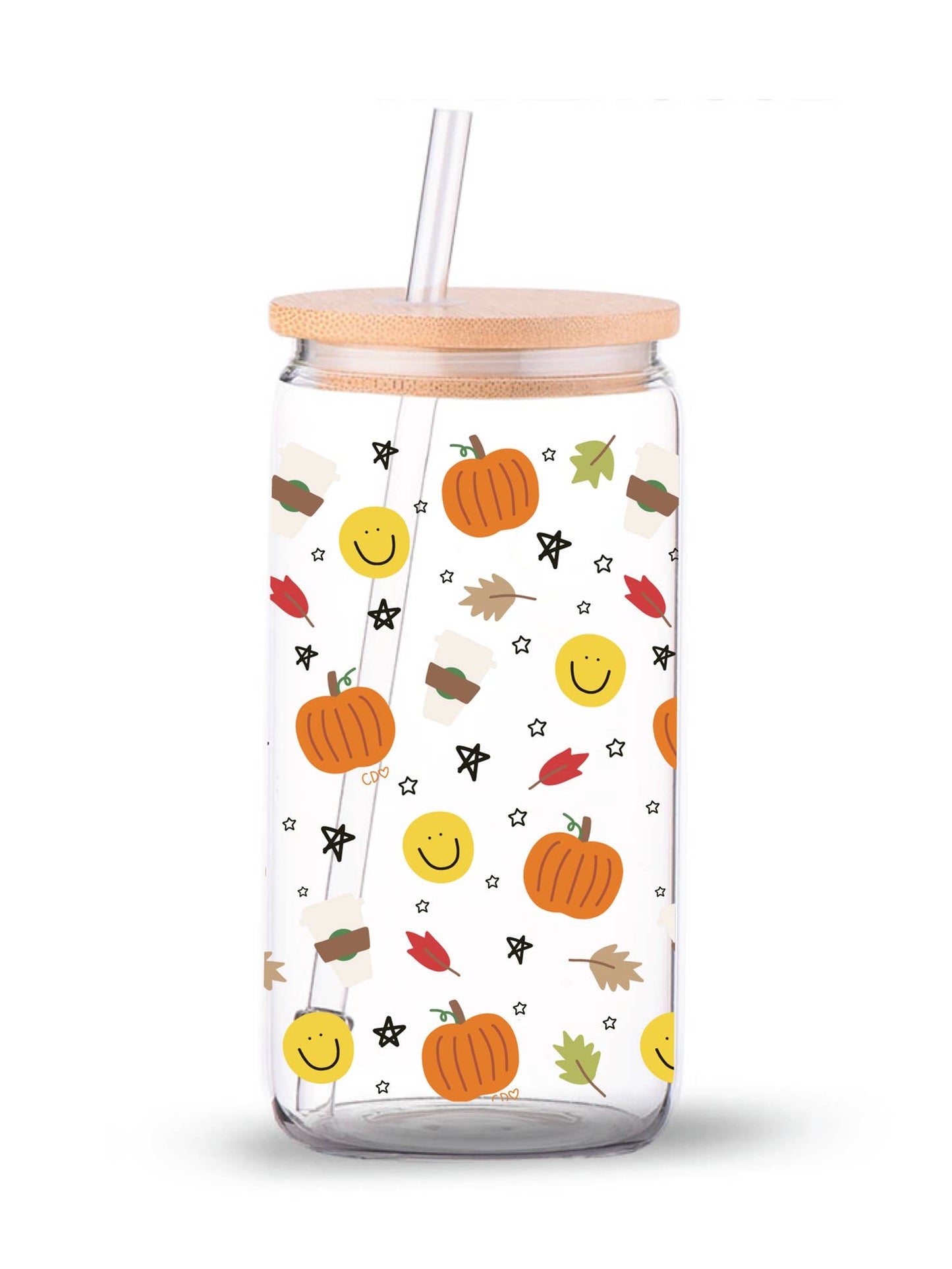 Fall Glass CanFairies Treat Cups - Favorite Little Things Co