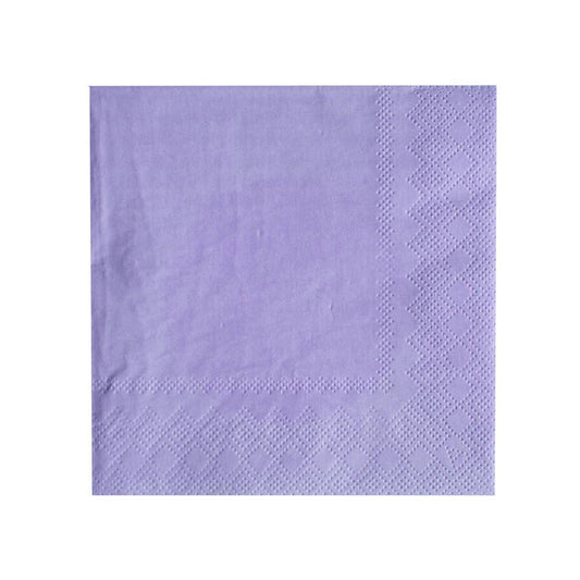 Shade Collection Lavender Color Large Size Paper Napkins - Favorite Little Things
