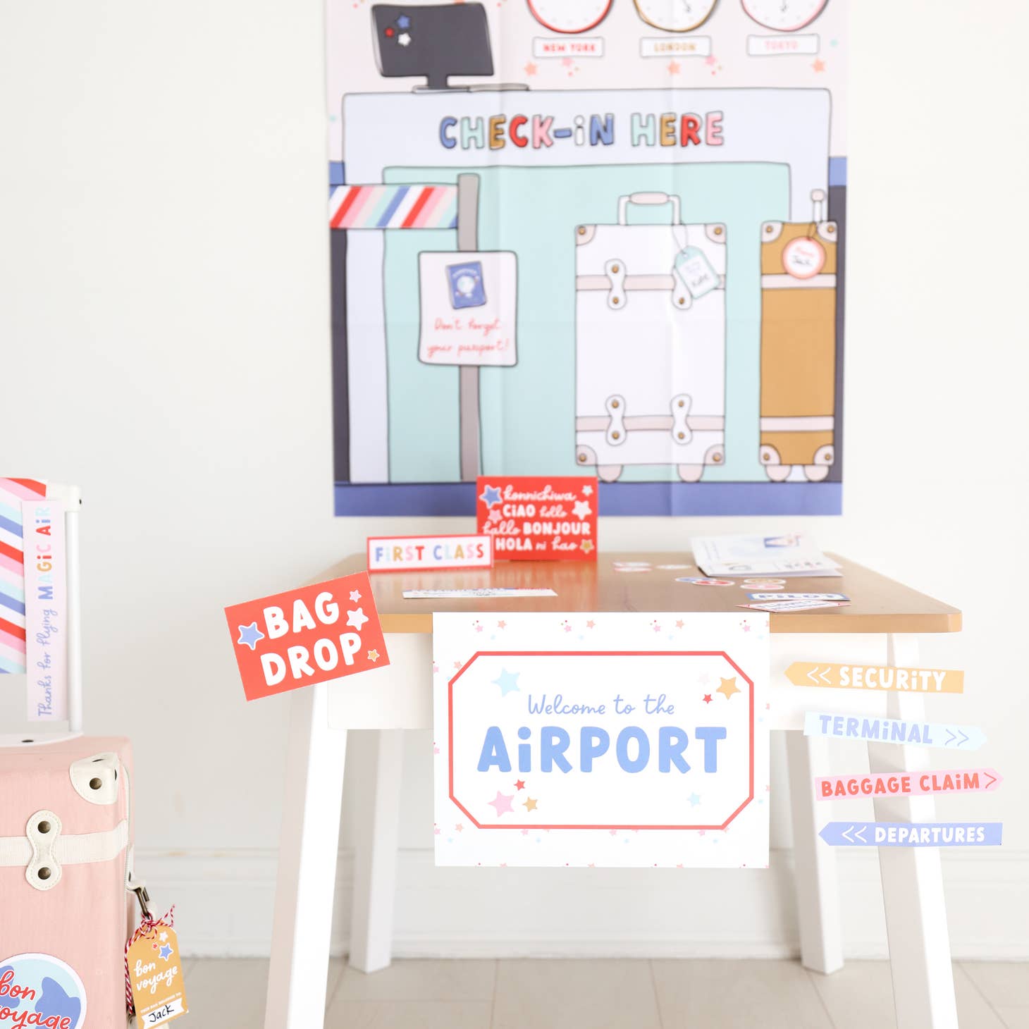 Airport Inspired Play Kit - Favorite Little Things Co