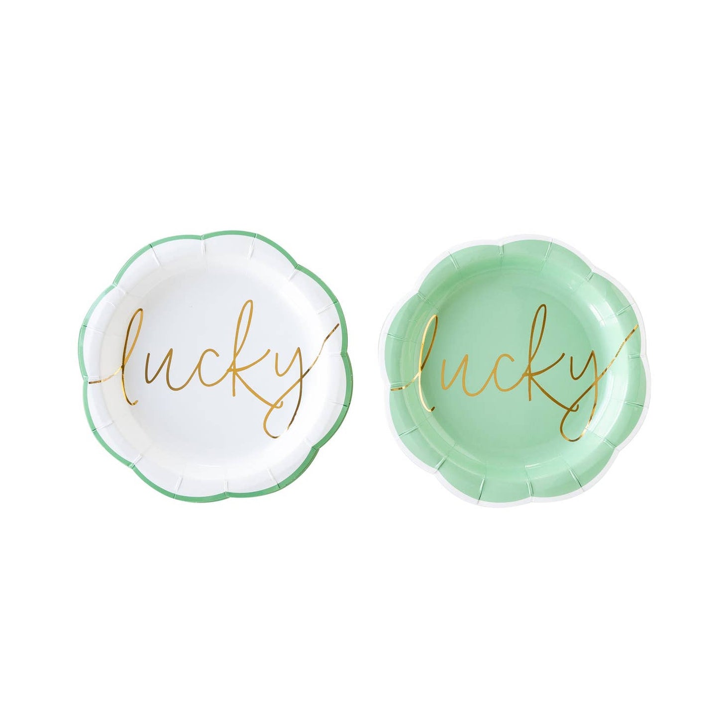 Lucky Paper Plate Set