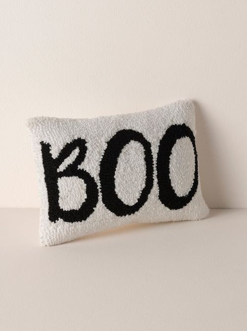 Boo Pillow, Ivory - Favorite Little Things Co