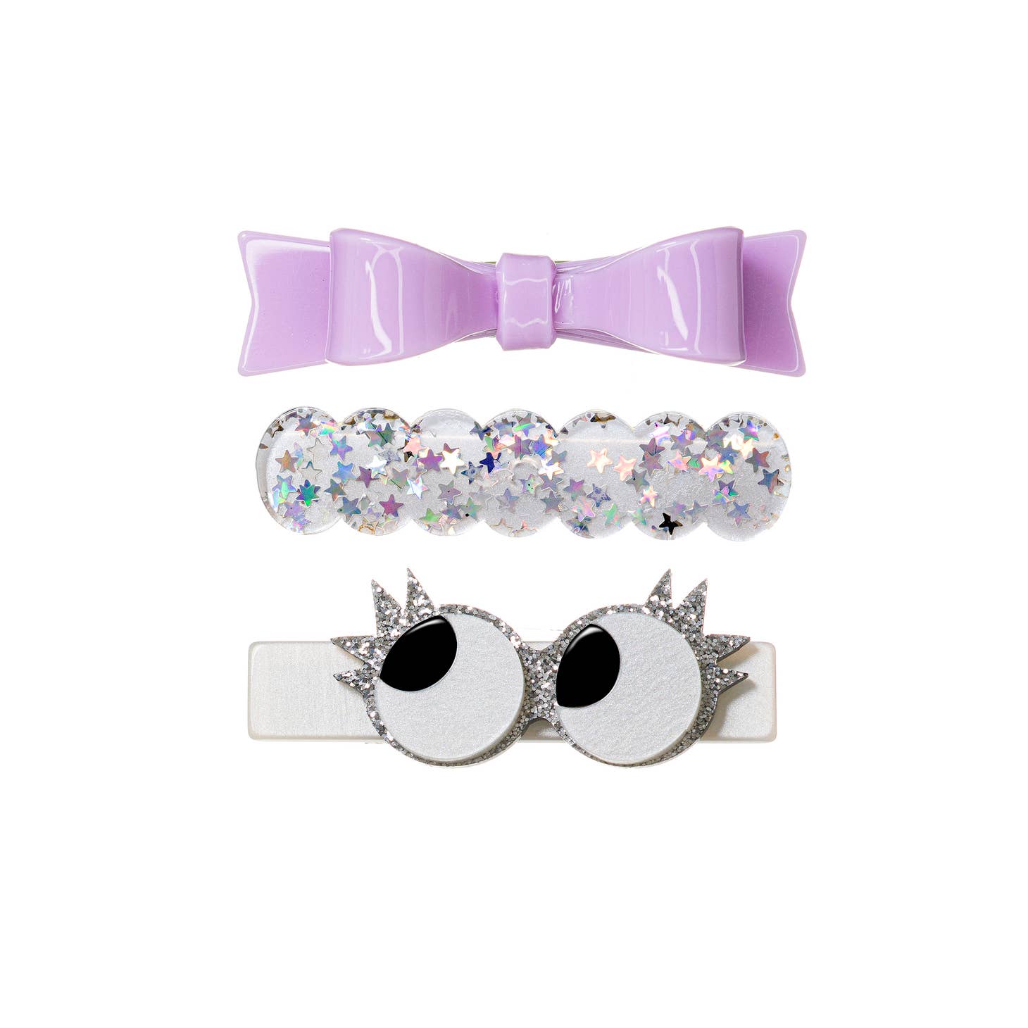 Eyes & Bowtie Set Alligator Clips - Favorite Little Things Co