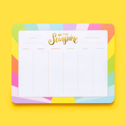 Be the Sunshine Weekly Planner