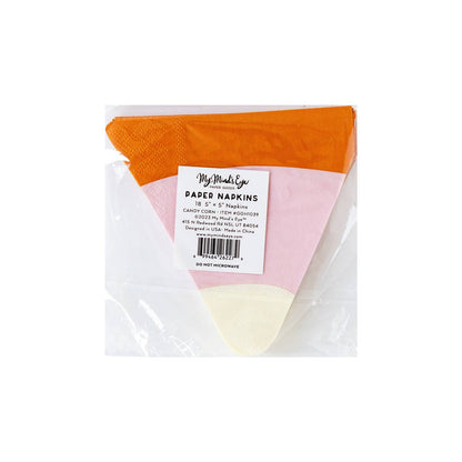 Ghoul Gang Candy Corn Cocktail Napkins - Favorite Little Things Co