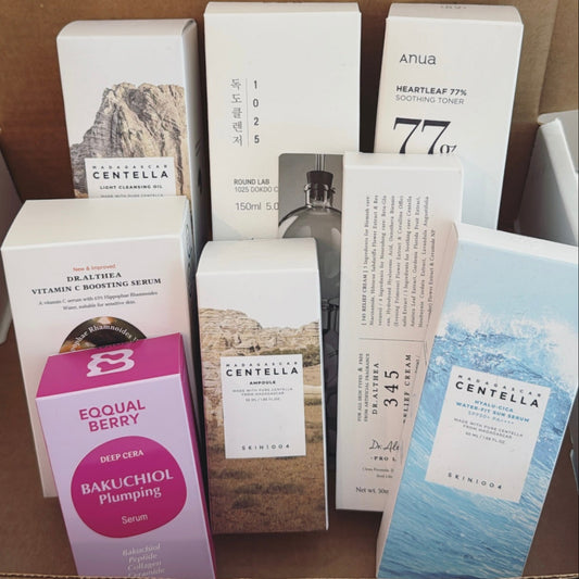 Basic + Serums Simple Korean Skincare Starter Box Normal Skin