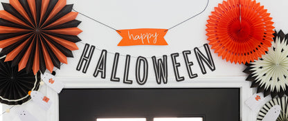 Boo Crew Happy Halloween Banner - Favorite Little Things Co