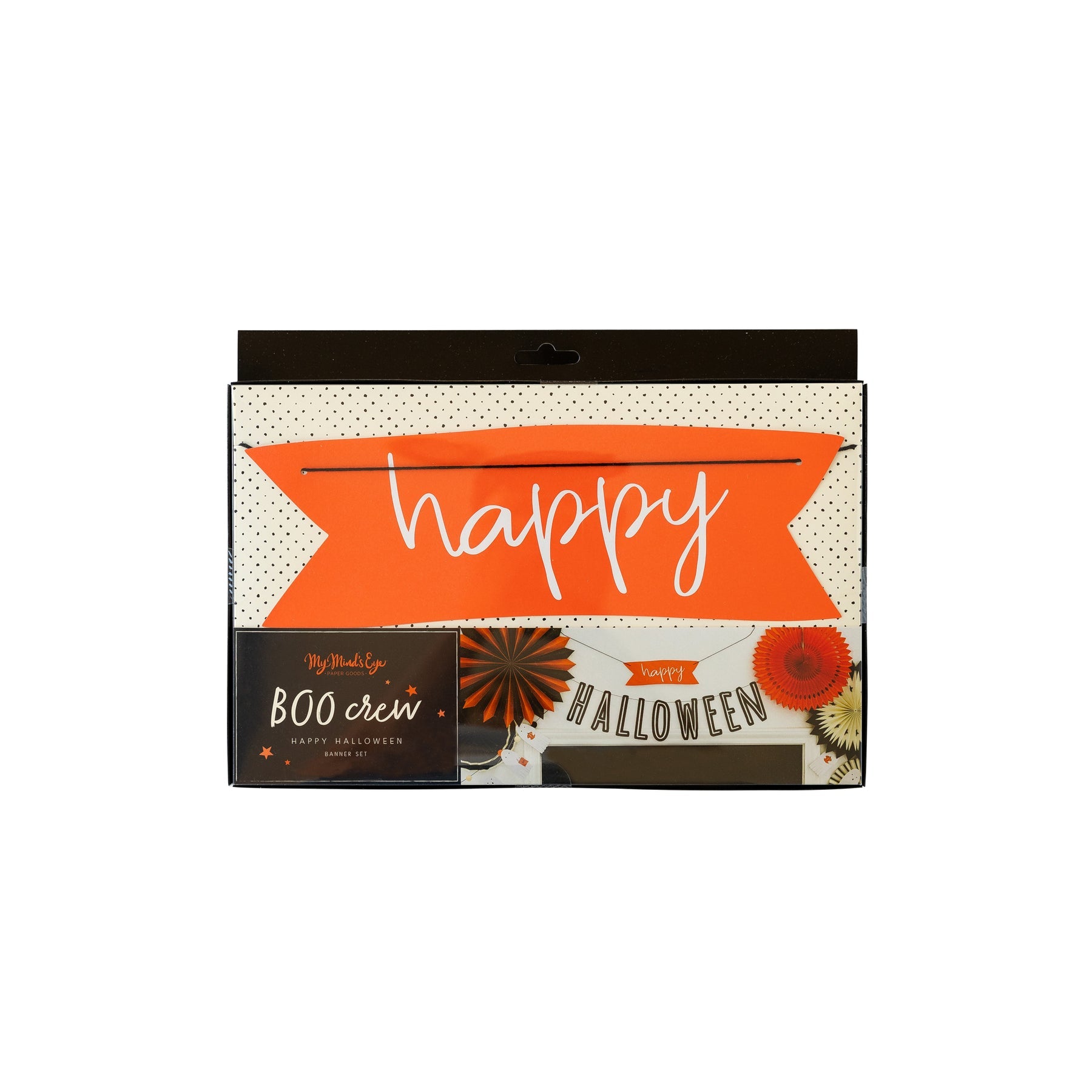 Boo Crew Happy Halloween Banner - Favorite Little Things Co