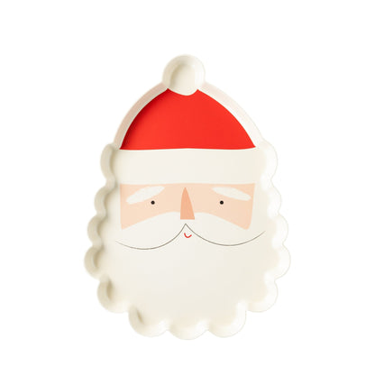 Believe Santa Head Melamine Platter - Favorite Little Things Co