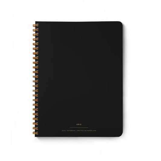 Dual Reversible Notebook Black