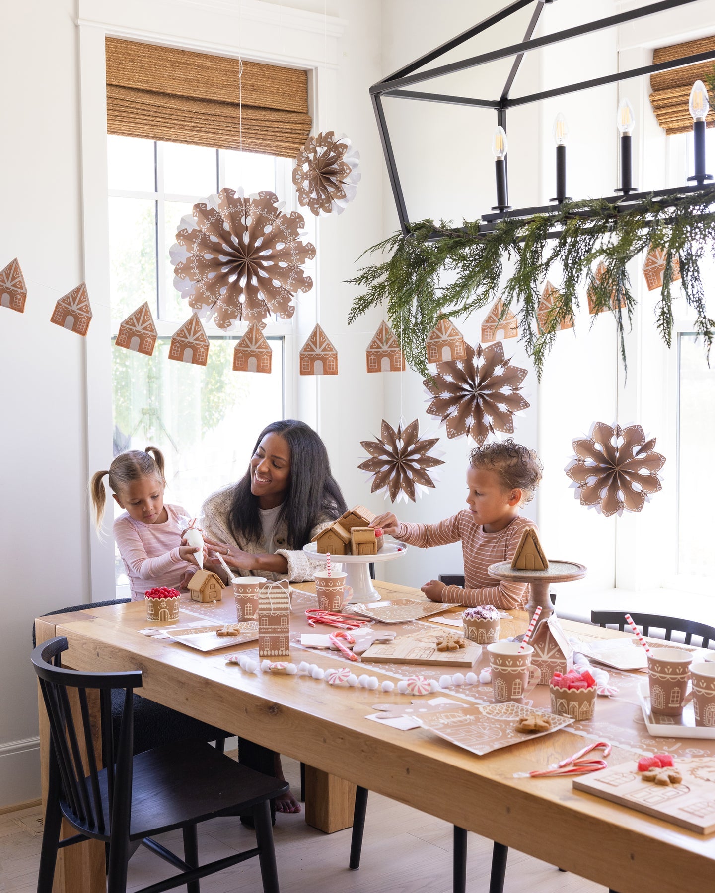 Gingerbread Party Fans - Favorite Little Things Co