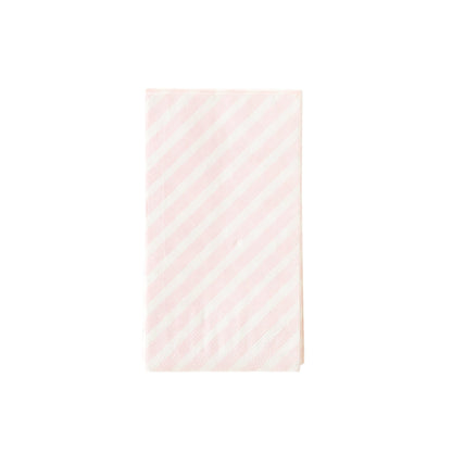 Gingerbread Pink Stripe Paper Dinner Napkins - Favorite Little Things Co