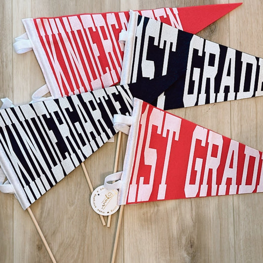 Kindergarten & First Grade Pennants