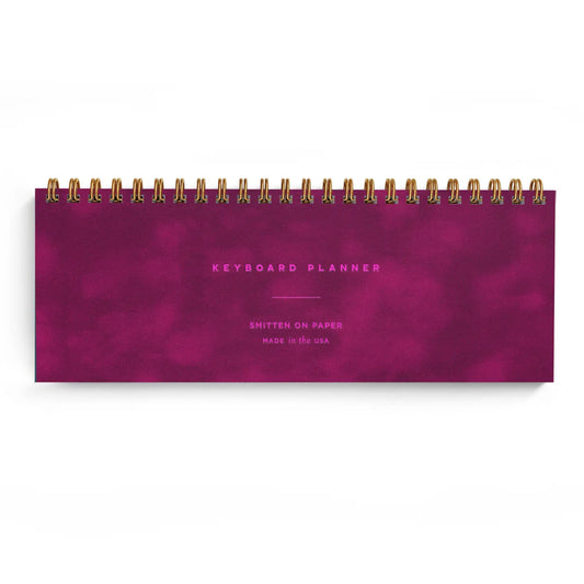 Keyboard Planner Fuchsia Velvet