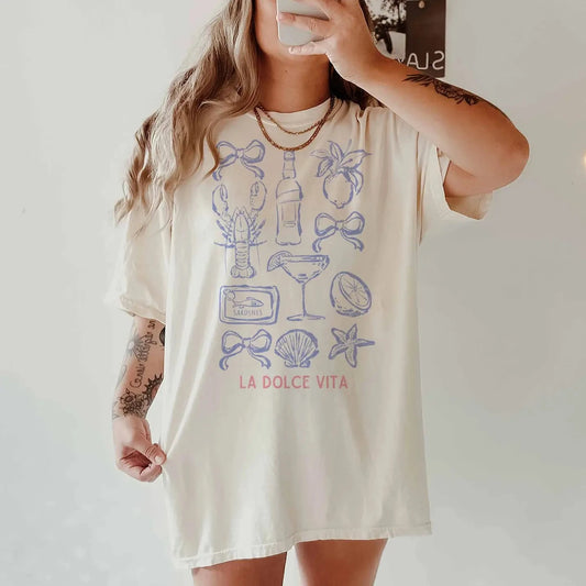 La Dolce Vita Oversized Tee