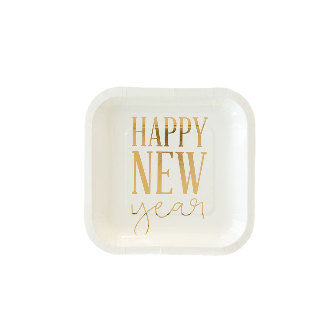 Happy New Year 7" Plates - Favorite Little Things Co
