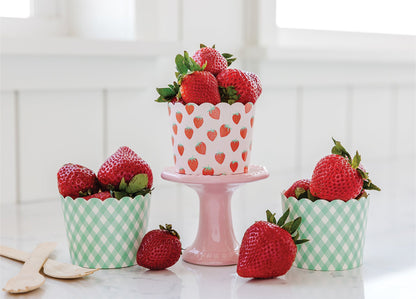 Gold Foil Strawberry Food Cups - Favorite Little Things Co