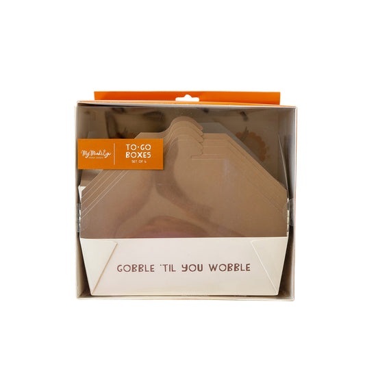 Wobble & Gobble Take Home Box