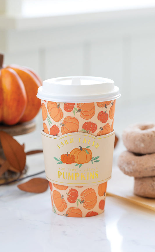 Scattered Pumpkins To-Go Cups | Favorite Little Things