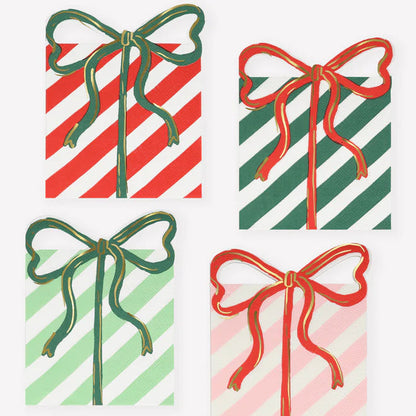 Meri Meri Present With Bow Napkins