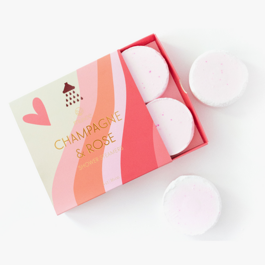 Champagne and Rose Shower Steamers - Favorite Little Things Co