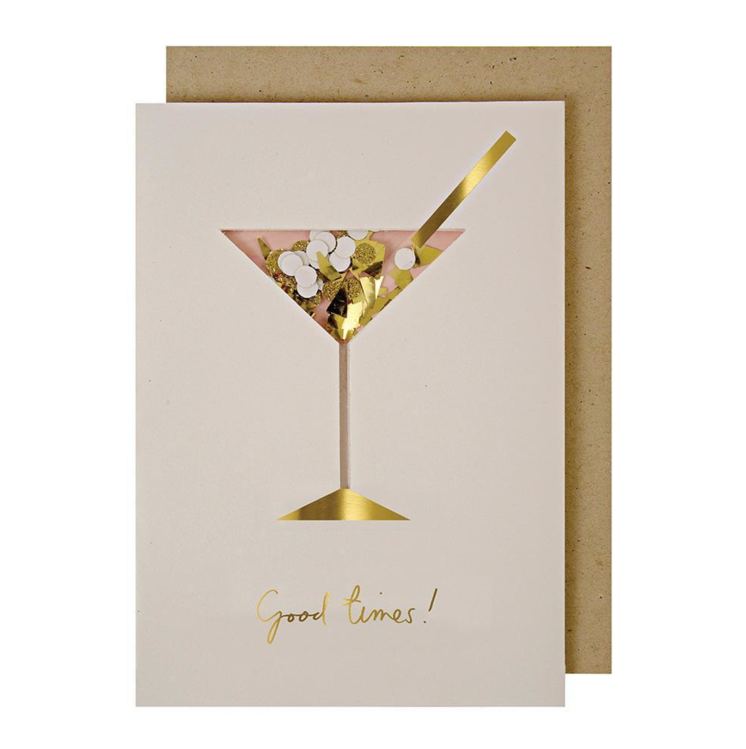 Cocktail Shaker Happy Birthday Card - Favorite Little Things Co