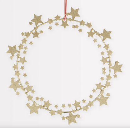 Meri Meri Sparkly Star Wreath