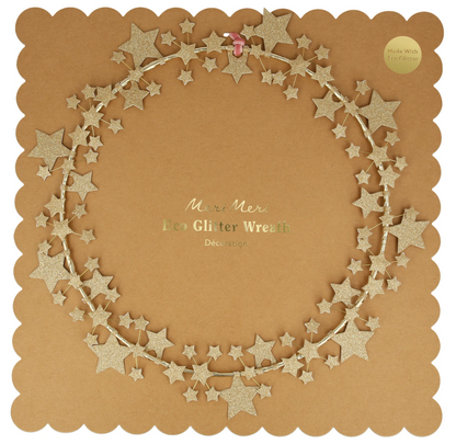 Meri Meri Sparkly Star Wreath