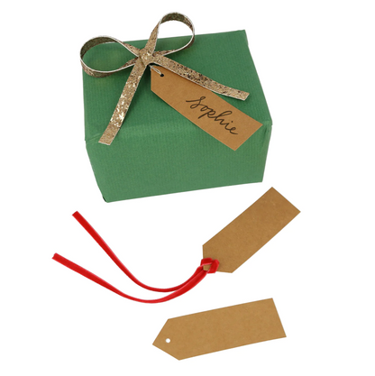 Glitter Bow Gift Tag Set - Favorite Little Things Co