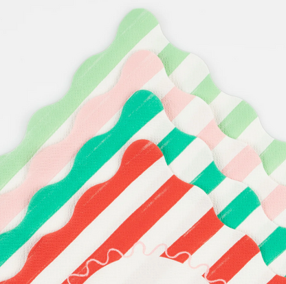 Meri Meri Striped Large Napkins