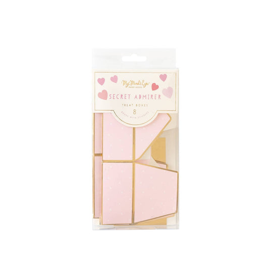 Envelope Treat Boxes Pink