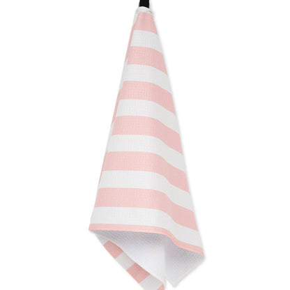 Bold Pink Geometry Kitchen Tea Towel - Favorite Little Things Co