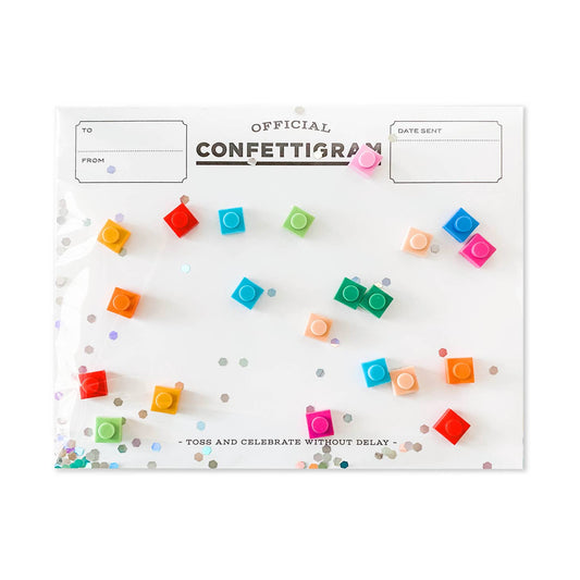 Confettigram - Bricks Birthday / Everyday Card - Favorite Little Things Co