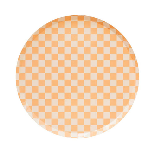 Check It! Peaches N’ Cream Plates - 2 Size Options - Favorite Little Things Co