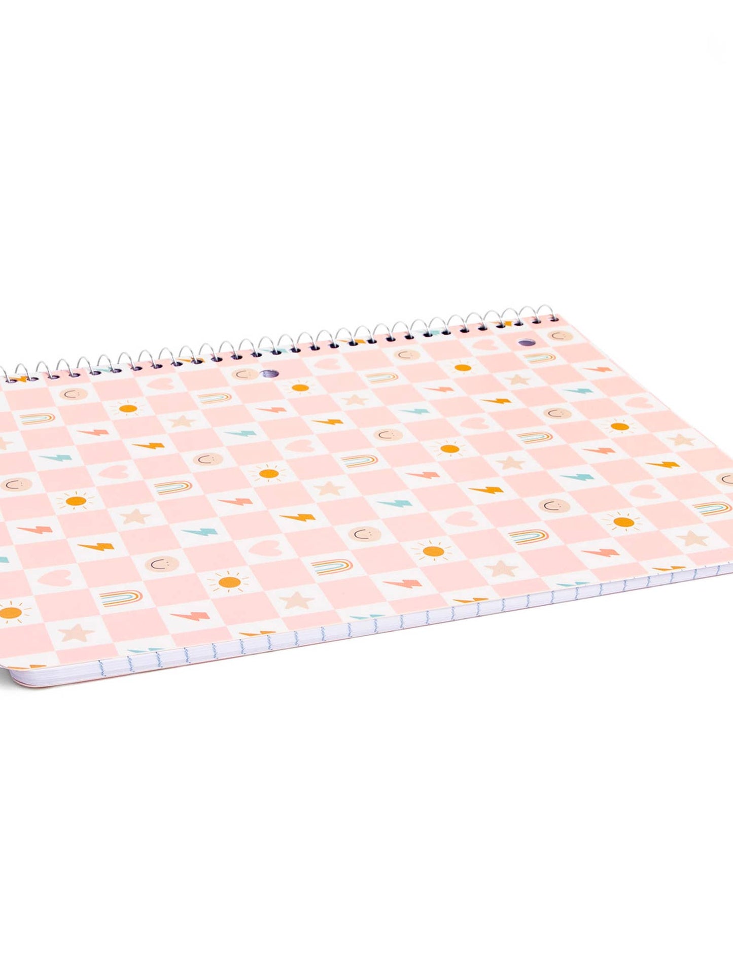 Checkerboard Icons Spiral Notebook - Favorite Little Things Co