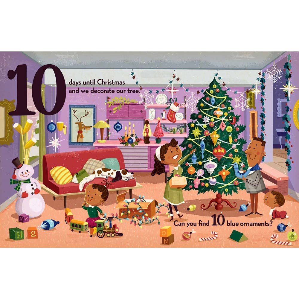 Countdown To Christmas Children's Board Book - Favorite Little Things Co