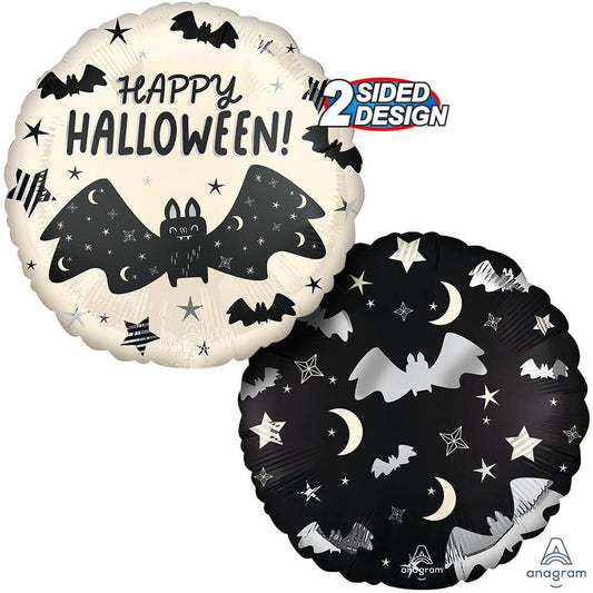 Halloween Satin Bat Attack Balloon - Favorite Little Things Co