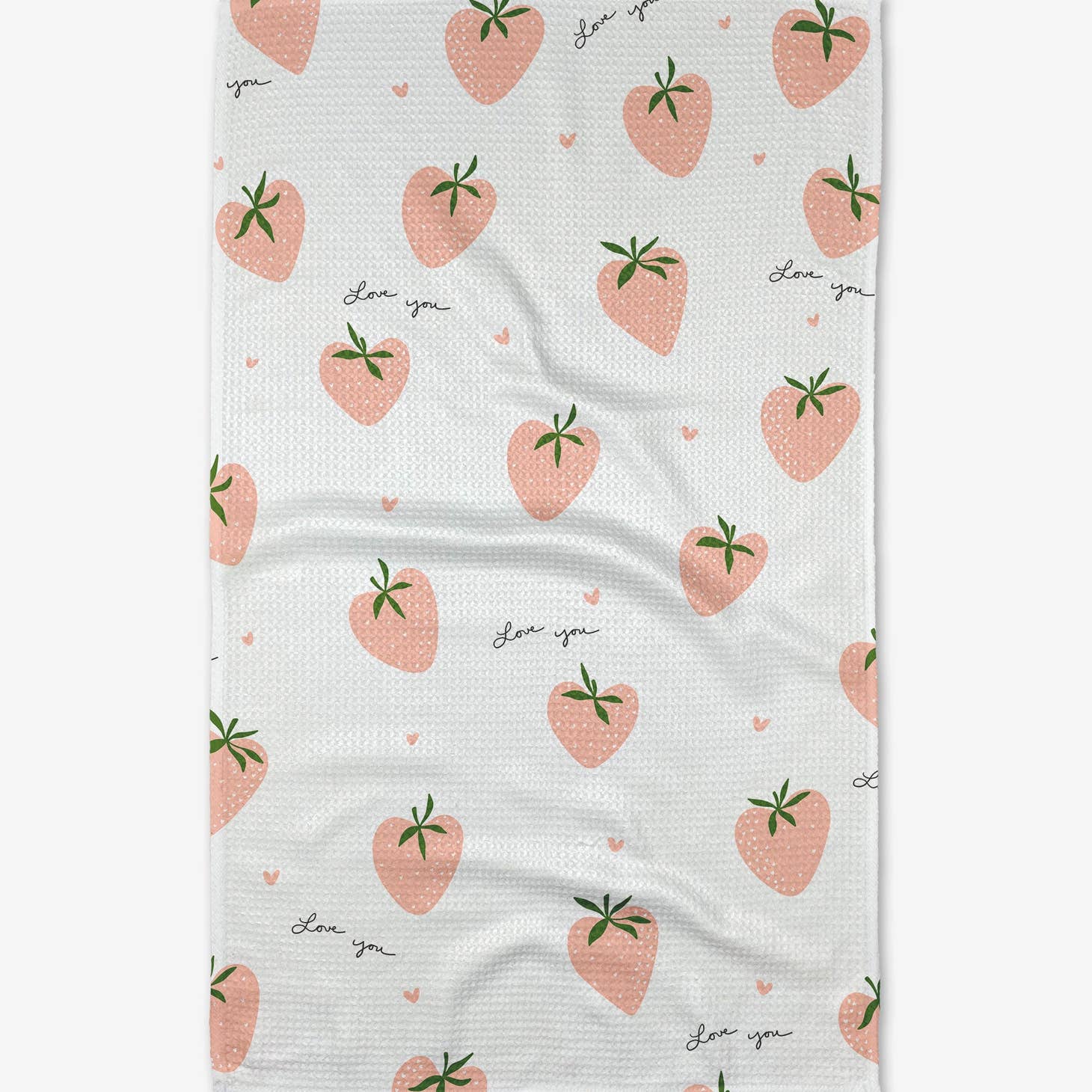 Geometry Sweet Strawberries Kitchen Towel - Favorite Little Things Co