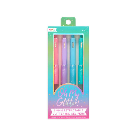 Oh My Glitter! Gel Pens 4 Pack