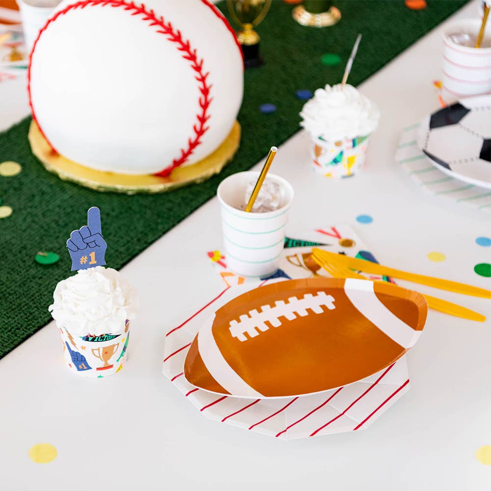 Good Sport Small Football Plates - Favorite Little Things Co