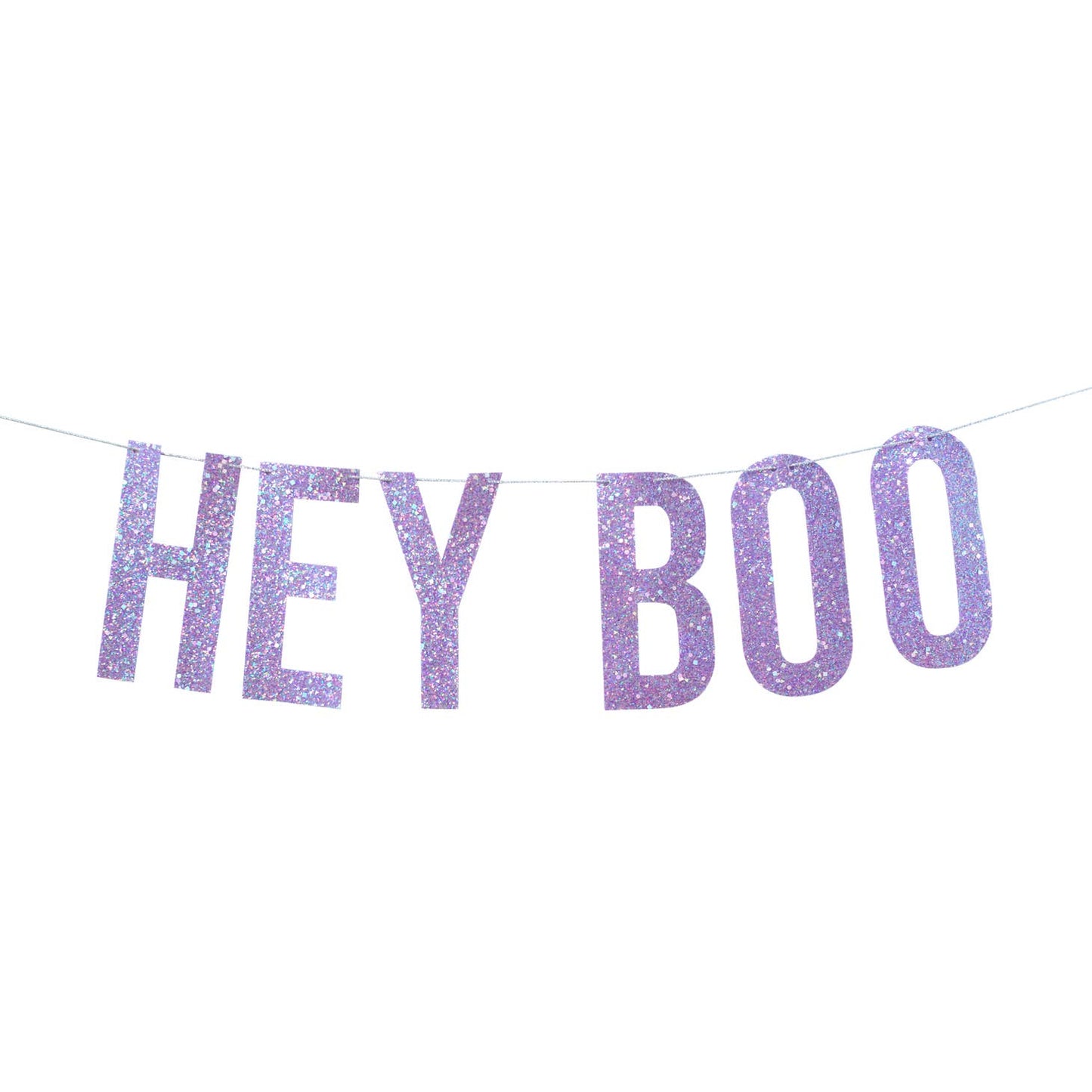 Lilac Hey Boo Artisan Banner