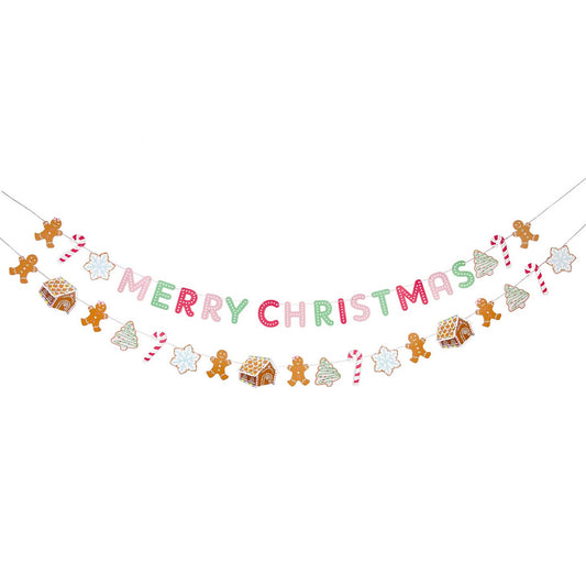 Gingerbread House Banner - Favorite Little Things Co