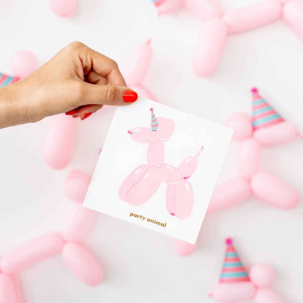 Witty "Party Animal" Cocktail Napkins | Favorite Little Things