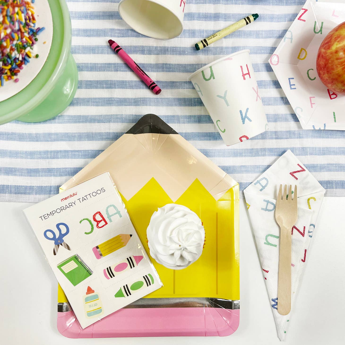 Back To School Alphabet Napkins-Favorite Little Things Co