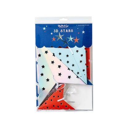 3D Hanging Stars - Favorite Little Things Co