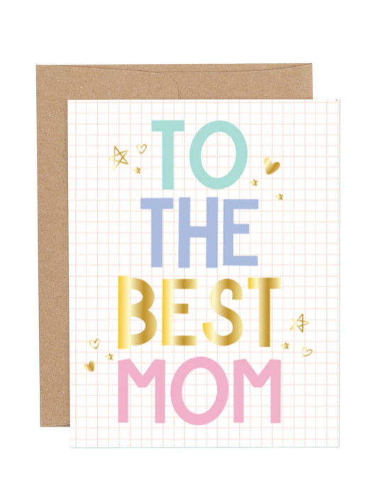 Best Mom Greeting Card - Favorite Little Things Co