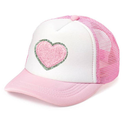 Heart Patch Kids Hat