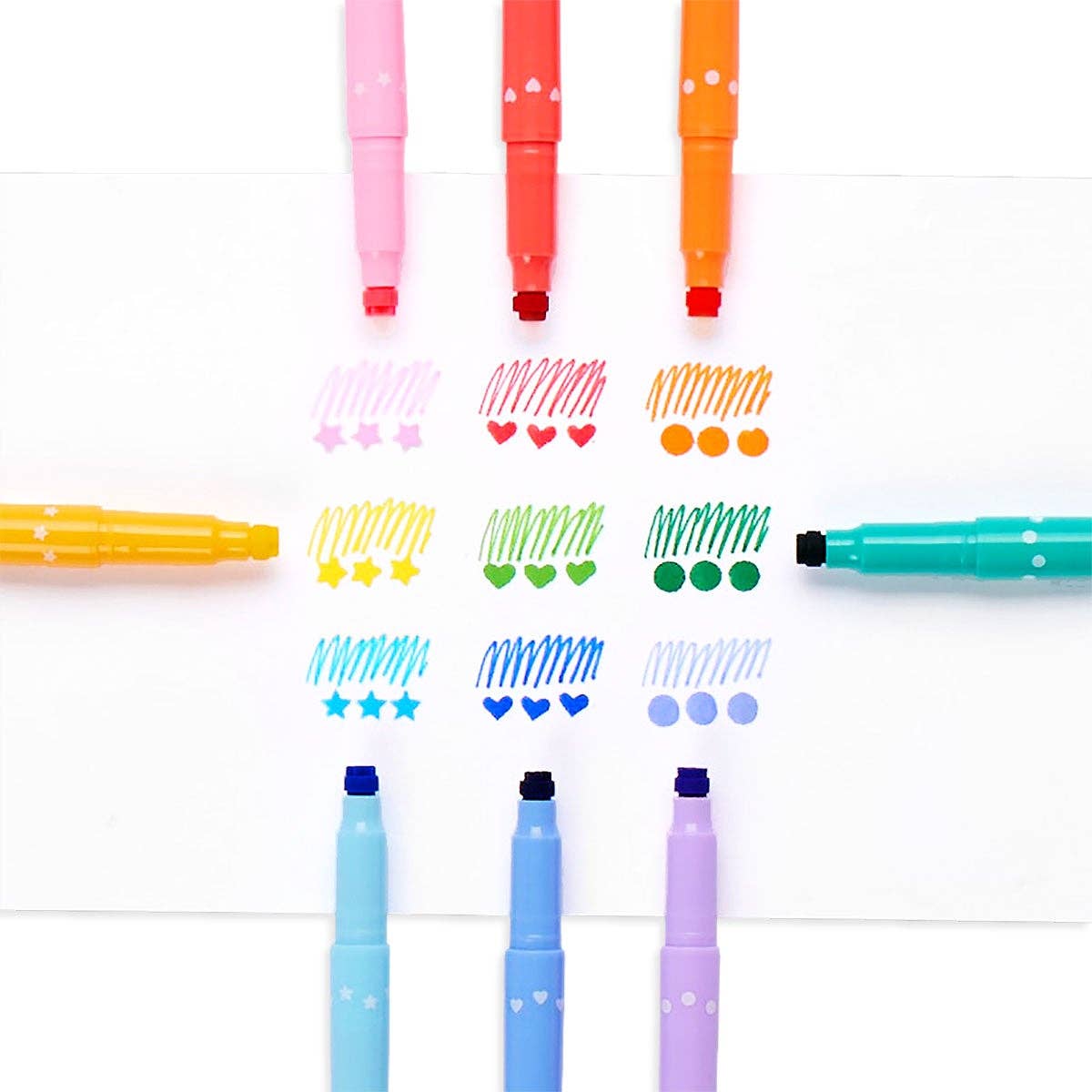 Confetti Stamp Double Ended Markers shop - Favorite Little Things Co