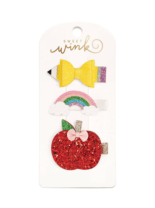 Back To School Hair Clips-Favorite Little Things Co