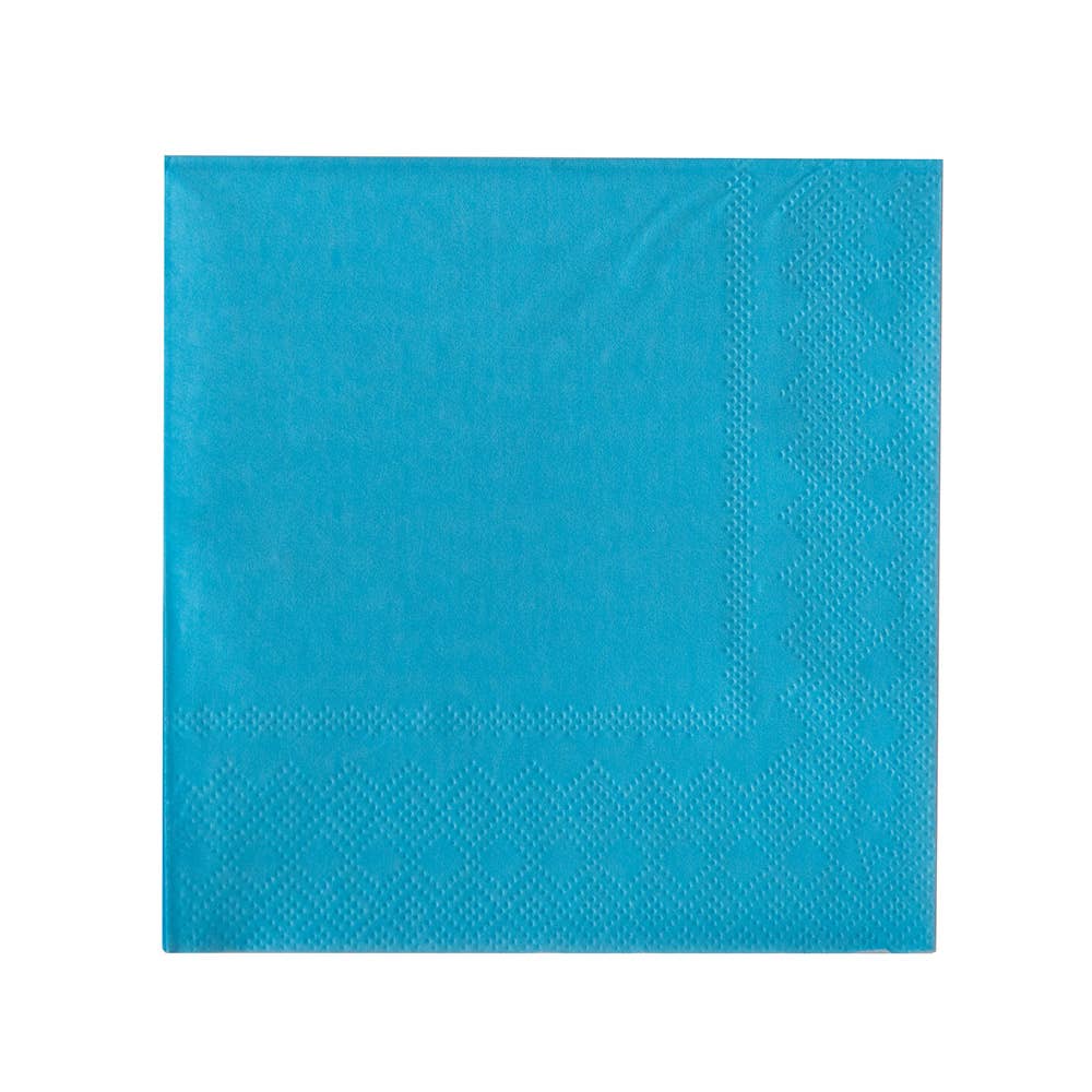 Shade Collection Cerulean Large Napkins - Stylish and absorbent napkins in serene cerulean tones from Favorite Little Things