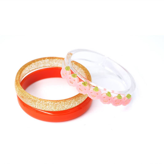 Multi Pumpkin Pink Bracelet Set